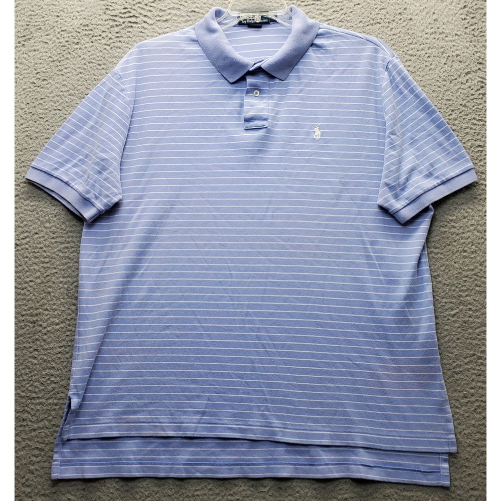 Polo by Ralph Lauren Golf Polo Shirt Mens XL Multi Striped Performance